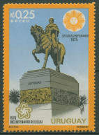 Uruguay 1975 Tag Der Unabhängigkeit Artigas-Denkmal 1357 Postfrisch - Uruguay