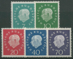 Bund 1959 Theodor Heuss 302/06 Postfrisch - Nuevos