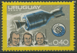 Uruguay 1975 Unabhängigkeit Amerikas Raumfahrt 1363 Postfrisch Blockeinzelmarke - Uruguay