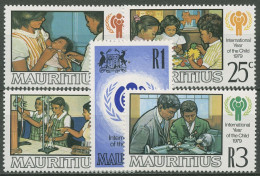 Mauritius 1979 Internationales Jahr Des Kindes 484/88 Postfrisch - Mauricio (1968-...)