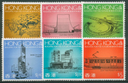 Hongkong 1989 Gebäude Bauwerke Bauprojekte 571/76 Postfrisch - Unused Stamps