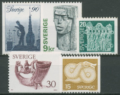 Schweden 1976 Kunsthandwerk 954/58 X Postfrisch - Unused Stamps