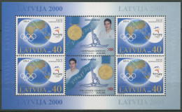 Lettland 2000 Olympia Sommerspiele Sydney Olympiasieger 534 K Postfrisch(C60488) - Lettonia