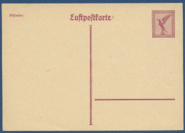 Deutsches Reich 1926 Adler Luftpostkarte P 168 Ungebraucht (X40438) - Altri & Non Classificati