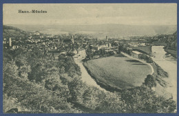 Hann.-Münden Blick Vom Weserstein, Gelaufen 1921 (AK4526) - Hannoversch Muenden