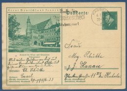 Deutsches Reich 1932 Bildpostkarte Schweinfurt P 202 /049 Gebraucht (X40609) - Other & Unclassified