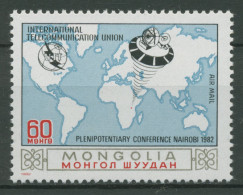 Mongolei 1982 Weltfernmeldeunion UIT Konferenz Nairobi 1497 Postfrisch - Mongolie