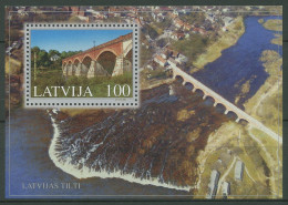 Lettland 2002 Bauwerke Brücken Block 16 Postfrisch (C62933) - Lettonia