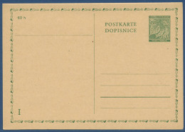 Böhmen Und Mähren 1939 Lindenzweig Postkarte Mit Antwort P 4 Ungebraucht (X40623) - Brieven En Documenten