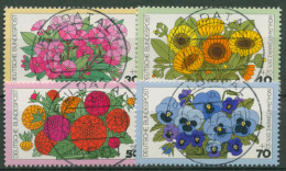 Bund 1976 Pflanzen Blumen Gartenblumen 904/07 Mit TOP-Stempel - Used Stamps