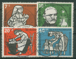 Bund 1956 Wohlfahrt: Kinderpflege 243/46 Mit TOP-Stempel - Used Stamps