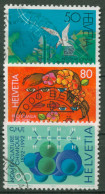 Schweiz 1992 Ereignisse Rhein Pro Familia Chemie 1465/67 Gestempelt - Used Stamps