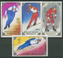 Mongolei 1988 Olympia Winterspiele Calgary Medaillengewinner 2015/18 Postfrisch - Mongolia