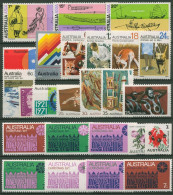 Australien 1971 Jahrgang Komplett (461/85) Postfrisch (SG40375) - Vollständige Jahrgänge