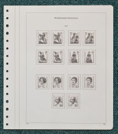 KABE-bicollect Of Vordruckblätter Bund 1970/74 Gebraucht (Z3080) - Afgedrukte Pagina's