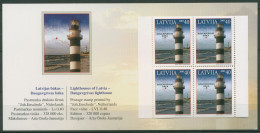 Lettland 2005 Leuchtturm Dünamünde Markenheftchen 645 MH Postfrisch (C62971) - Lettonie