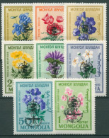 Mongolei 1962 Blumen WHO Kampf Gegen Malaria 301/08 Postfrisch - Mongolië