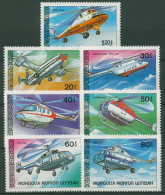 Mongolei 1987 Luftfahrt Hubschrauber 1408/14 Postfrisch - Mongolië