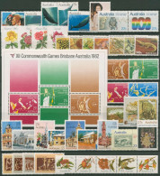 Australien 1982 Jahrgang Komplett (776/819, Block 6) Postfrisch (SG40386) - Años Completos