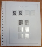 KABE-bicollect Of Vordruckblätter Bund 1949/59 Gebraucht, Neuwertig (Z1603) - Pre-printed Pages