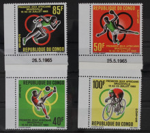 Kongo (Brazzaville) 76-80 Postfrisch Sport #WW434 - Sonstige & Ohne Zuordnung