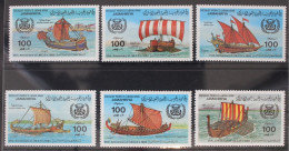Libyen 1115-1120 Postfrisch #WX894 - Ships