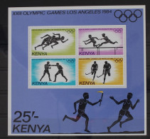 Kenia Block 23 Mit 292-295 Postfrisch Olympische Spiele #WW397 - Kenia (1963-...)