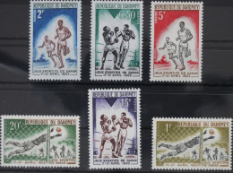Dahomey 213-218 Postfrisch Sport #WW438 - Benin – Dahomey (1960-...)