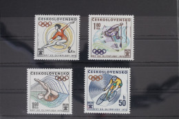 Tschechoslowakei 2067-2070 Postfrisch Olympische Spiele #WW559 - Autres & Non Classés