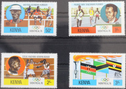 Kenia 58A-61A Postfrisch Olymp. Spiele #WW504 - Kenia (1963-...)