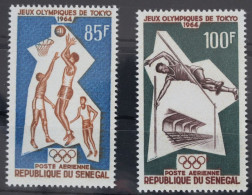 Senegal 288-289 Postfrisch Olympische Spiele #WW548 - Sénégal (1960-...)