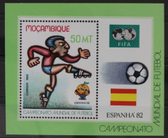 Mosambik Block 13 Mit 889 Postfrisch Fußball - Weltmeisterschaft #WW648 - Mosambik