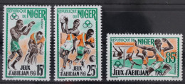 Niger 25-27 Postfrisch #WY914 - Niger (1960-...)
