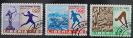 Liberia 706-708 Gestempelt #WZ504 - Liberia