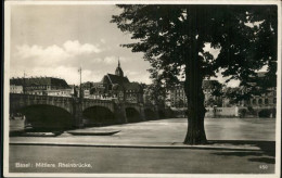 11293944 Basel BS Mittlere Rheinbruecke Basel - Other & Unclassified