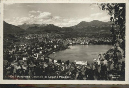 11293849 Lugano TI Panorama Generale Lugano - Andere & Zonder Classificatie