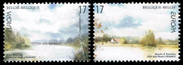 SALE!!! BELGIUM BÉLGICA BELGIQUE 1999 EUROPA CEPT National Reserves & Parks 2 Stamps Set MNH ** - 1999