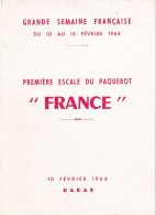 Grande Semaine Française, Escale Du Paquebot France - Sénégal (1960-...)