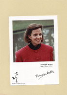 PHOTO GRAND FORMAT 1 - ENV 1 - POLITIQUE - PHOTO DEDICACEE AU DOS DE L'ANCIEN MINISTRE FREDERiQUE BREDIN - Signed Photographs