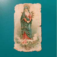 Santino B. Vergine Adorata - Parrocchia Di S. Maria In Via Roma - Ricordo Del Mese Mariano 1928 - Religion & Esotérisme