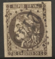 France Bordeaux YT N° 47 Oblitéré. TB Et Signé Calves. - 1870 Emission De Bordeaux