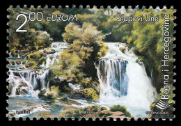 SALE!!! BOSNIA HERZEGOVINA MAIN POST (SARAJEVO) 1999 EUROPA CEPT National Reserves & Parks 1 Stamp Set MNH ** - 1999