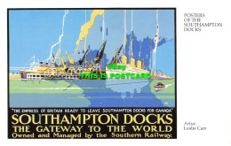 R569506 Posters Of Southampton Docks. Empress Of Britain Ready To Leave Southamp - World
