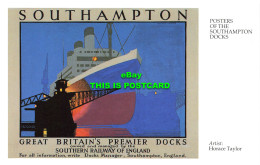 R569507 Posters Of Southampton Docks. Great Britains Premier Docks. Southern Rai - World