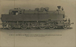 Hongrie - A.M.A.V.442-002 P. Sz. Mikado (1-D-1) - Budapest 1917 - Eisenbahnen