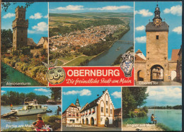 °°° 31081 - GERMANY - OBERNBURG AM MAIN - VIEWS - 1967 With Stamps °°° - Andere & Zonder Classificatie