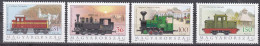 Ungarn 2001 - Mi.Nr. 4662 - 4665 - Postfrisch MNH - Eisenbahnen Railways Lokomotiven Locomotives - Treni