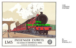 R569559 LMS Lineside Posters. Passenger Express. Symbol Of Comfortable Travel. N - World