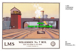 R569560 LMS Lineside Posters. LMS. Willesden No. 7 Box. Norman Wilkinson. Dalkei - World