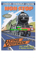 R570062 London. Edinburgh. London. Non Stop. LNER. Flying Scotsman. Dalkeith. No - Andere & Zonder Classificatie